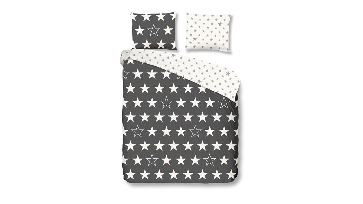 Good Morning Stars Housse de couette en flanelle
