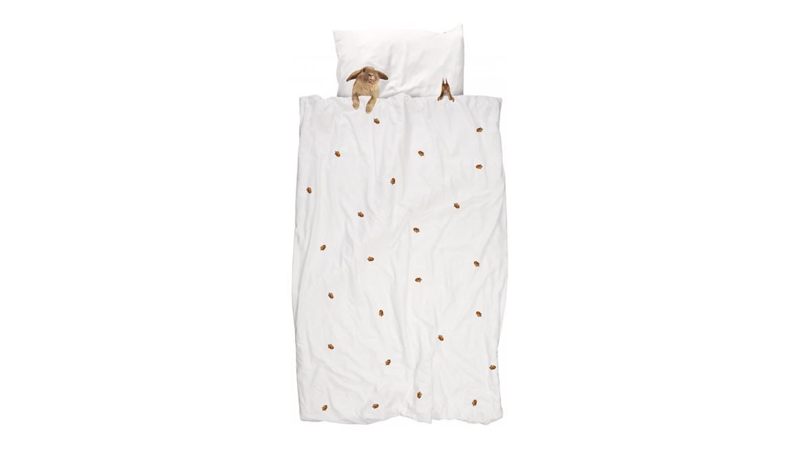 SNURK Furry Friends housse de couette en flanelle