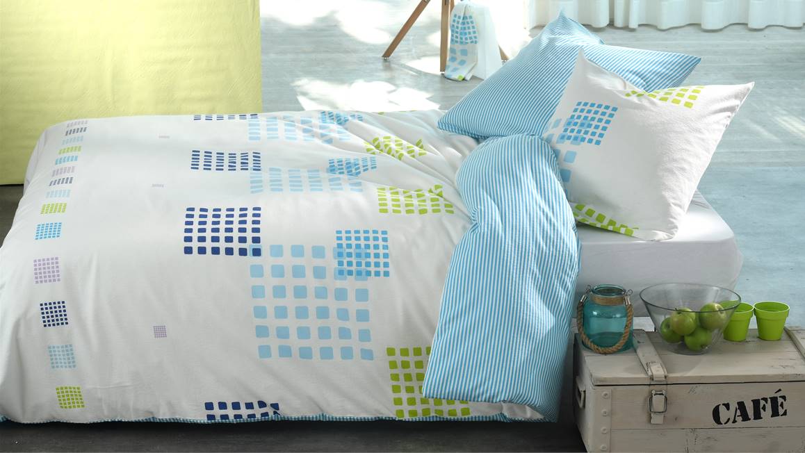 Snoozing Katelijne housse de couette en flanelle