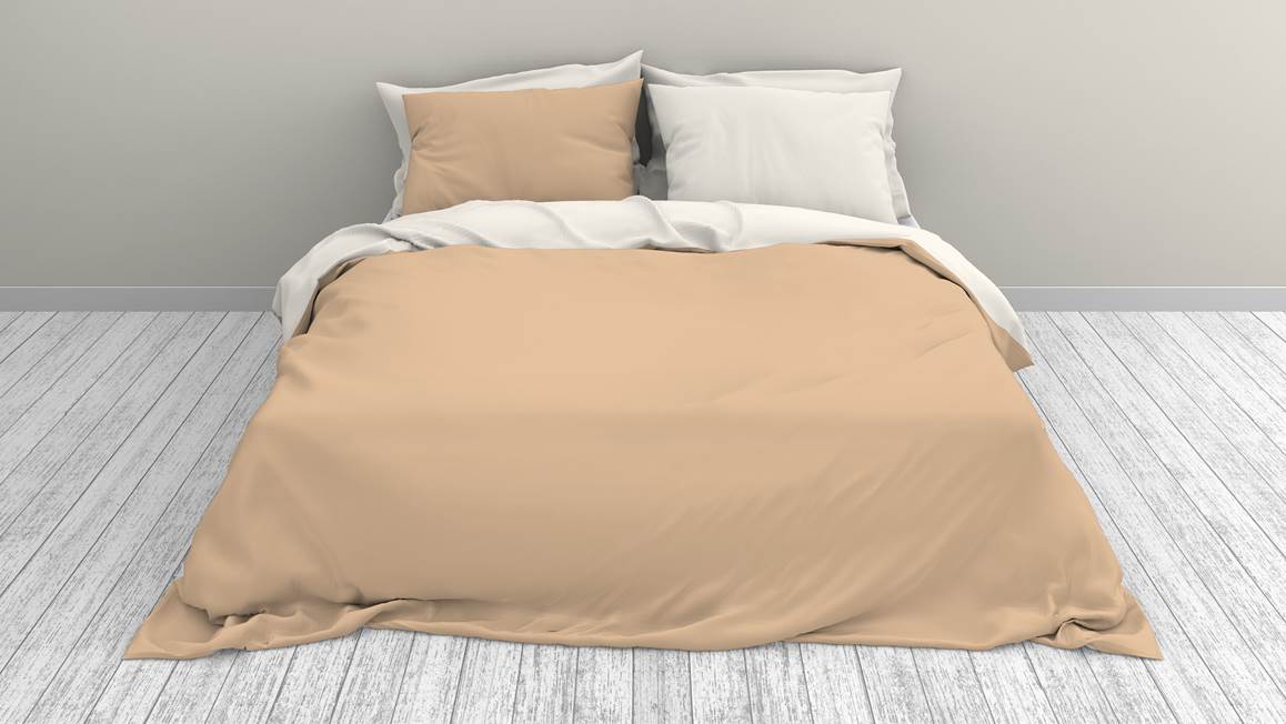 Snoozing Two Tone housse de couette en flanelle
