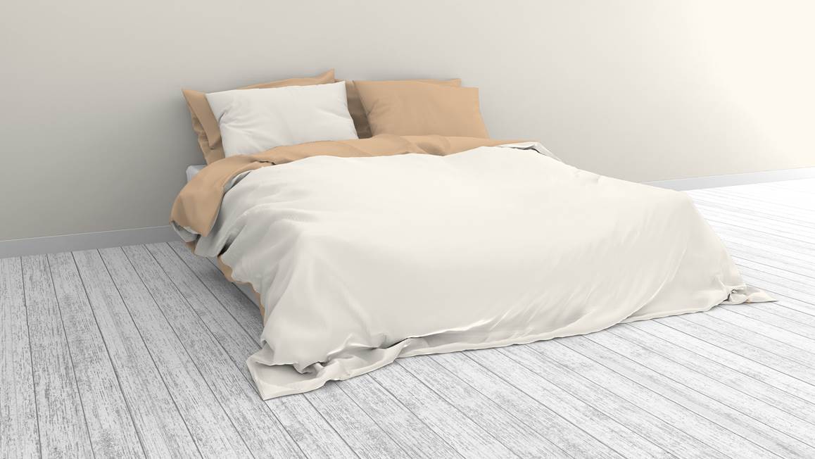 Snoozing Two Tone housse de couette en flanelle
