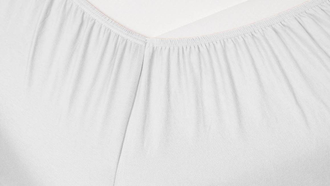 Essenza Premium drap-housse grand bonnet en jersey - Blanc ...