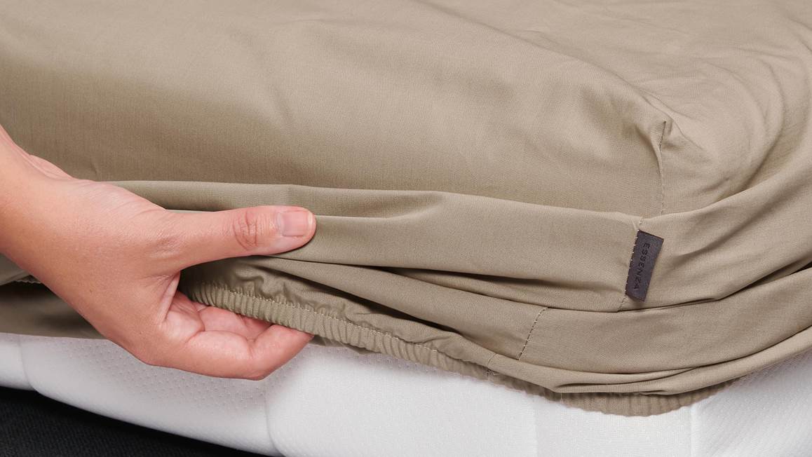 Essenza Premium drap-housse en percale de coton grand bonnet