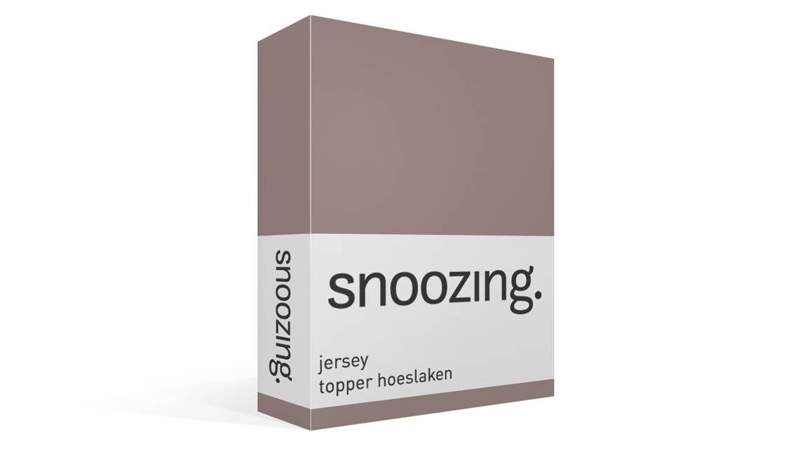 Snoozing drap-housse surmatelas jersey