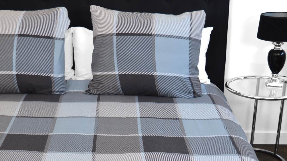 Snoozing Drummond housse de couette en flanelle