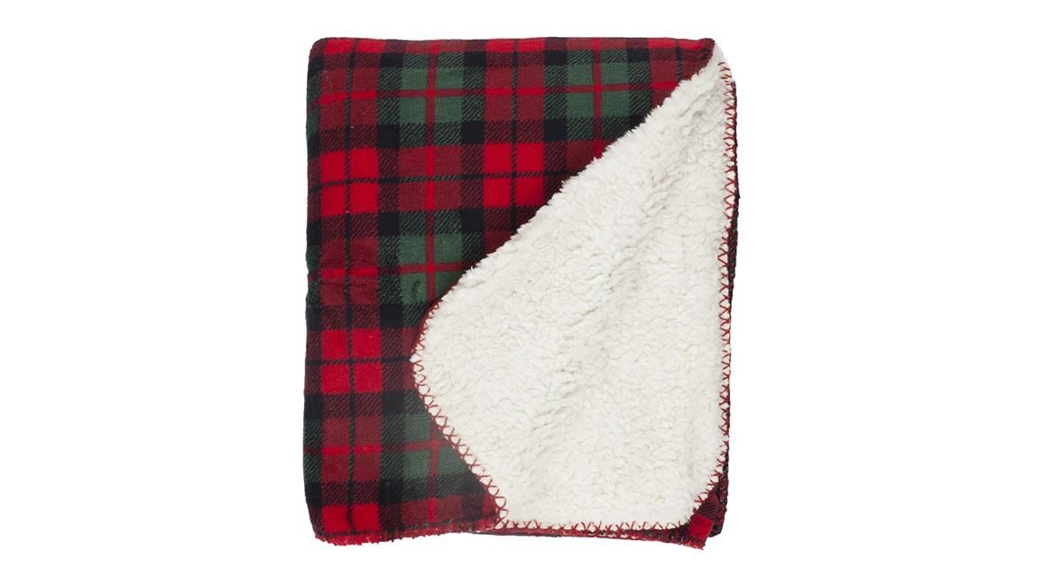 Unique Living Falun plaid polaire