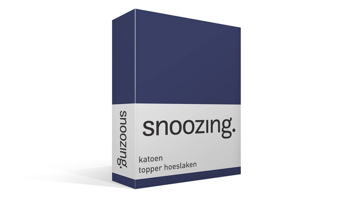 Snoozing drap-housse surmatelas coton 57 fils