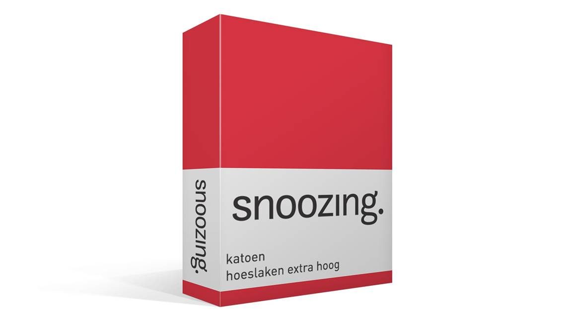 Snoozing drap-housse grand bonnet coton 57 fils