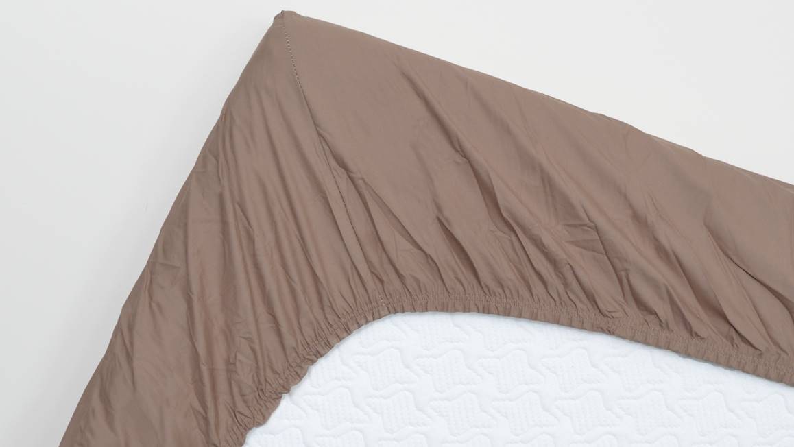 Snoozing drap-housse grand bonnet coton 57 fils
