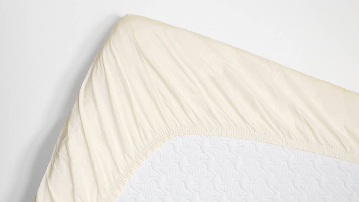 Snoozing drap-housse surmatelas en percale de coton