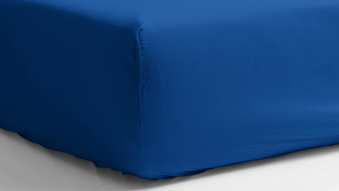 Snoozing drap-housse percale