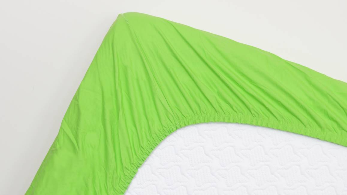 Snoozing drap-housse percale