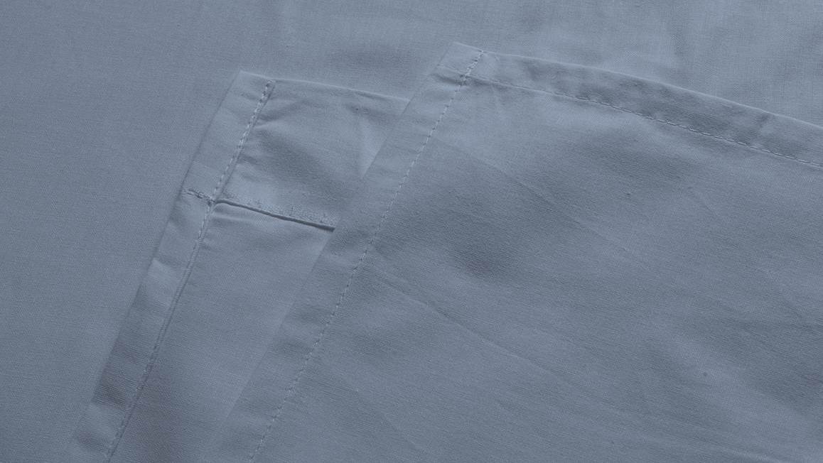 Snoozing drap percale