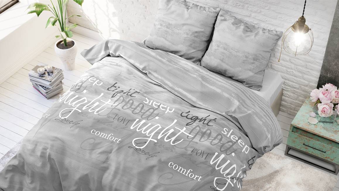 Sleeptime Comfort Night Housse de couette en flanelle