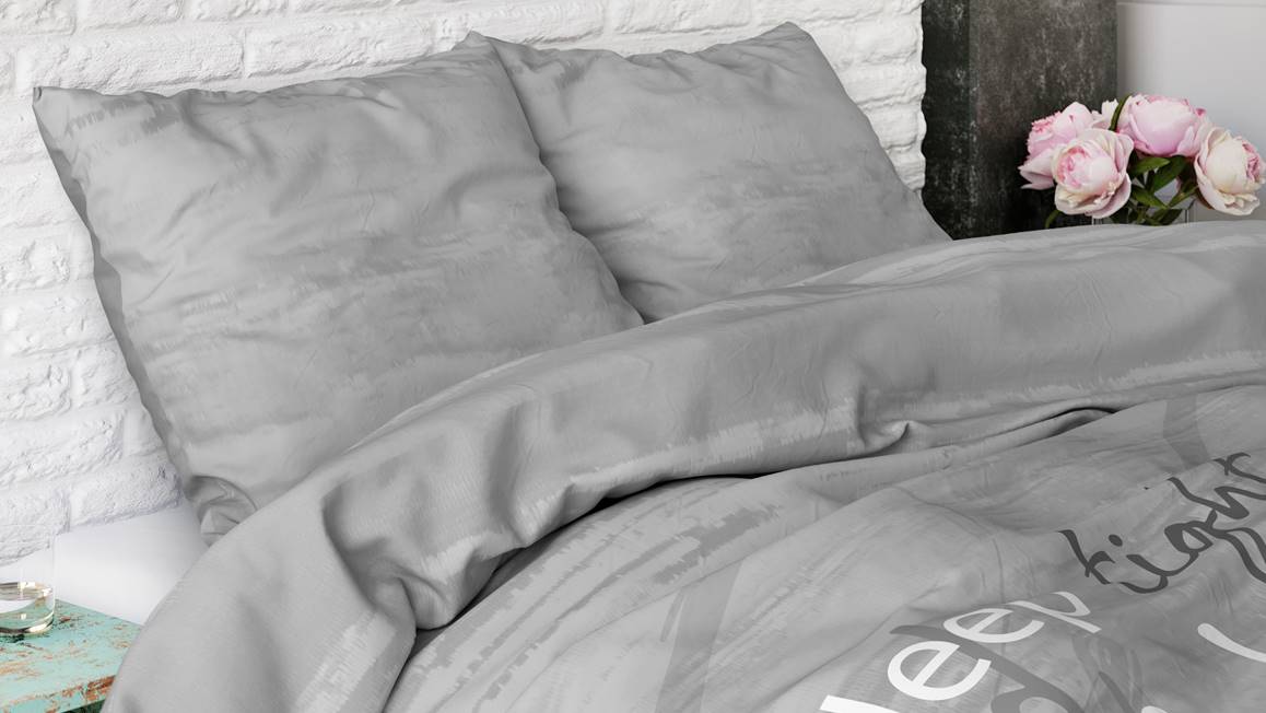 Sleeptime Comfort Night Housse de couette en flanelle