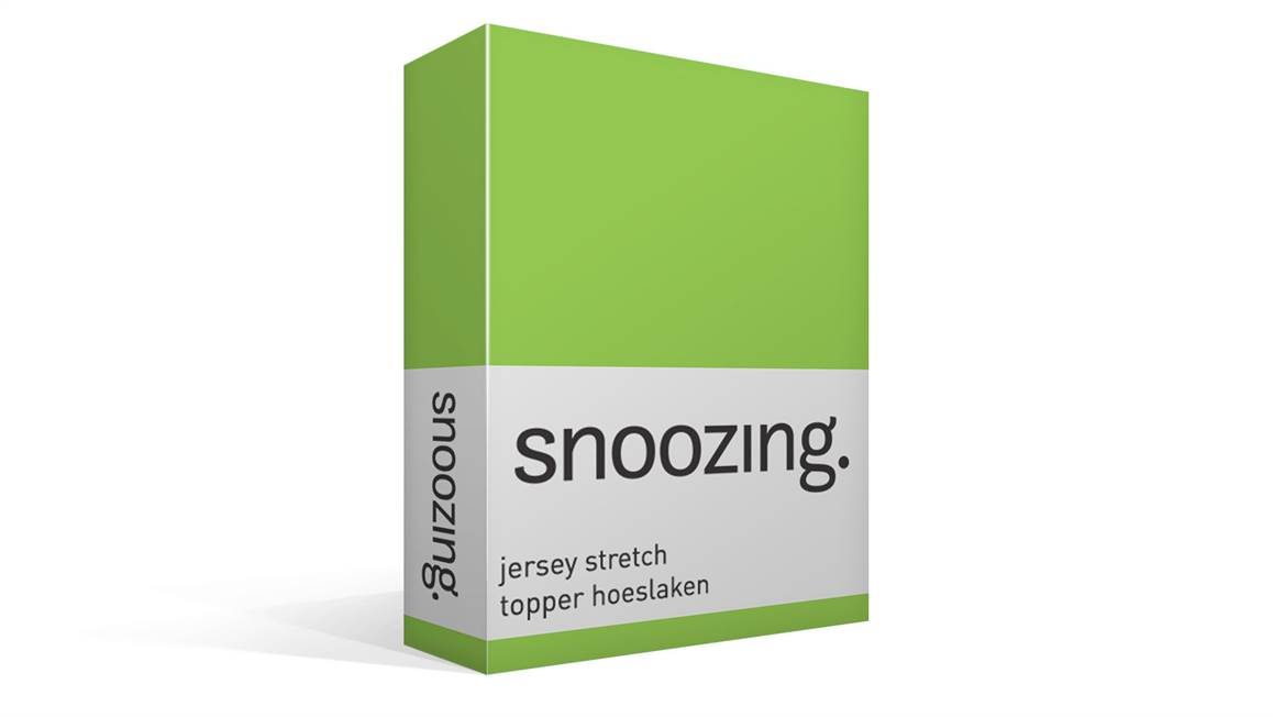 Snoozing drap-housse surmatelas jersey stretch