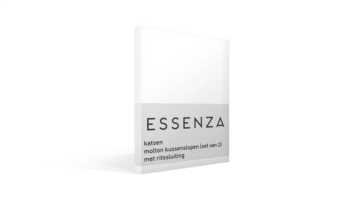 Essenza taies d'oreiller molleton coton (lot de 2)