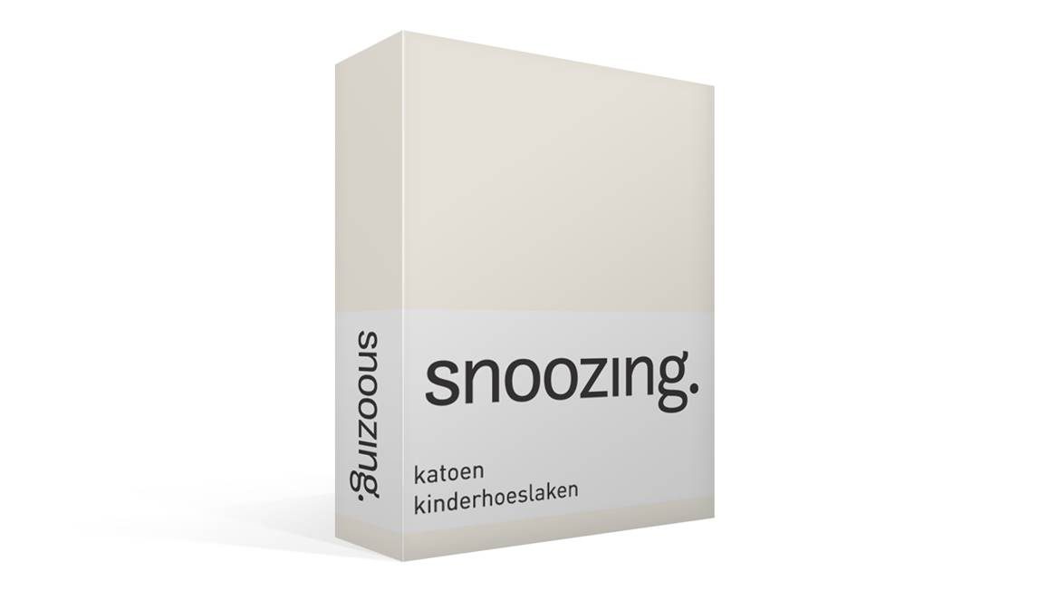 Snoozing drap-housse enfant coton