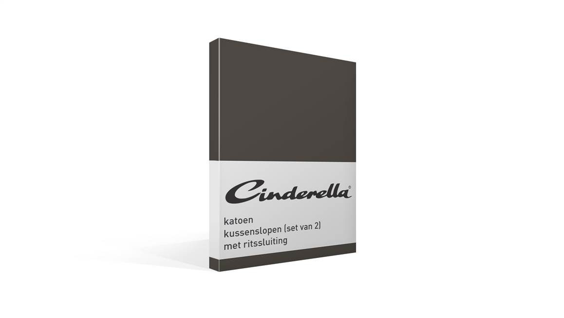 Cinderella taies d’oreiller coton 57 fils (lot de 2)