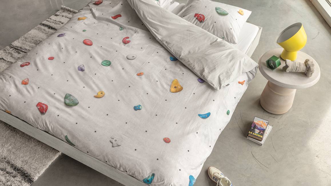 SNURK Mur d’escalade housse de couette