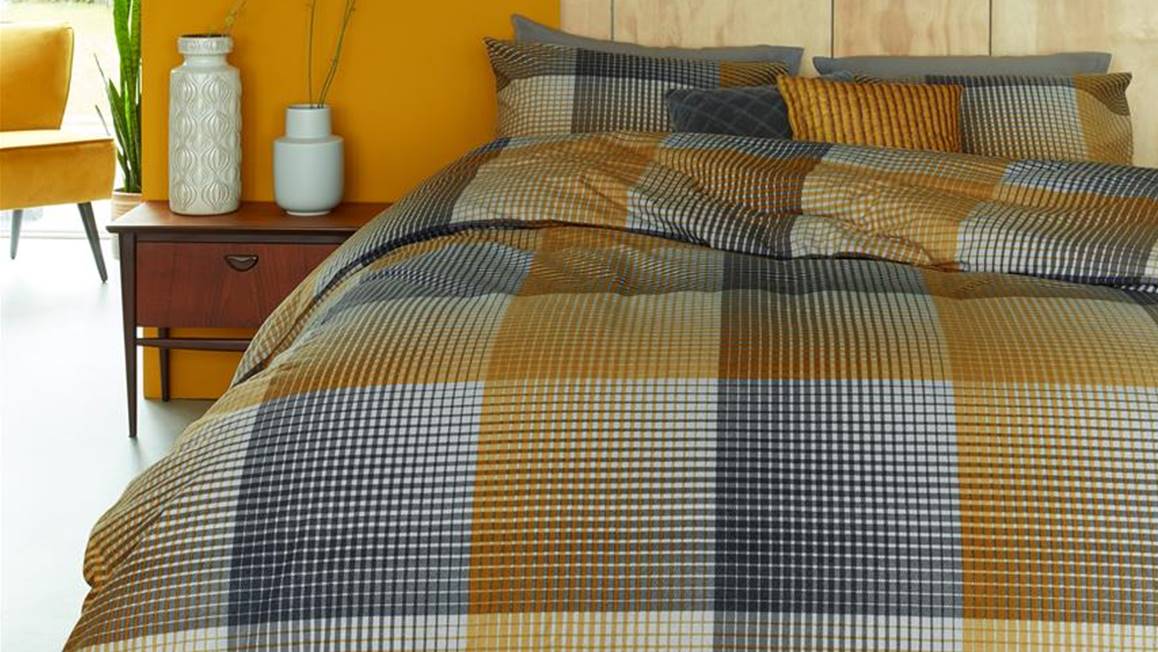 Beddinghouse Graham housse de couette en flanelle
