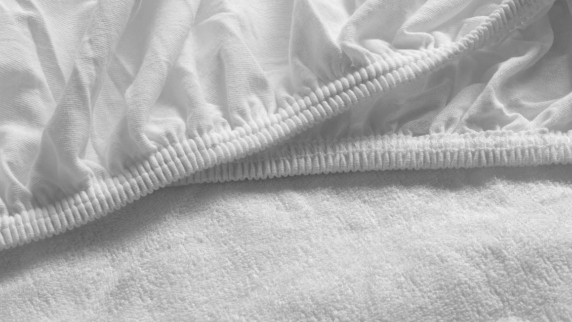 Snoozing drap-housse molleton coton PU imperméable pour lit d'enfant