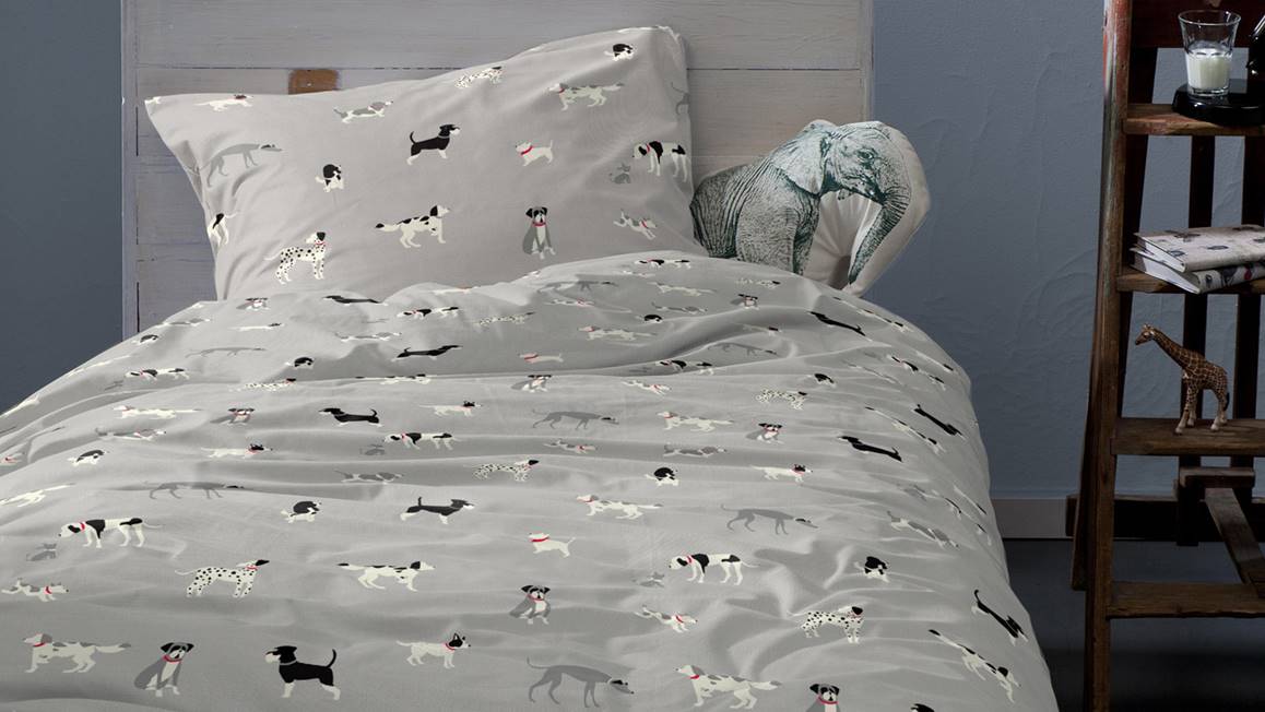 Damai Walker housse de couette en flanelle