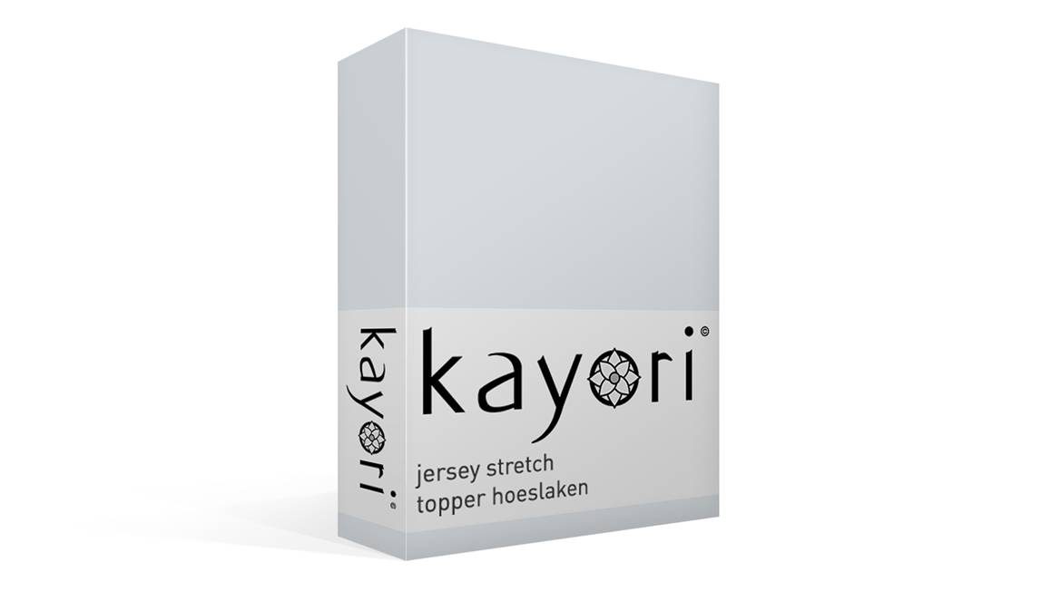 Kayori Shizu drap-housse surmatelas jersey stretch