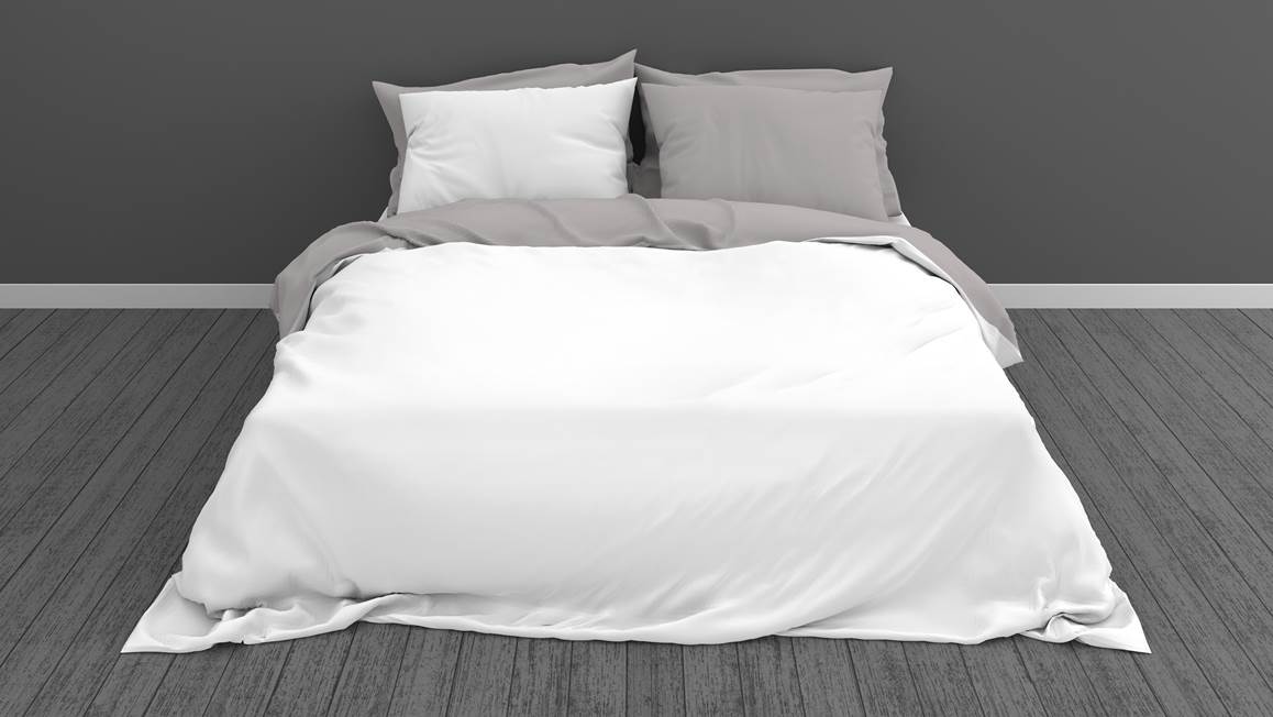 Snoozing Two Tone housse de couette en flanelle