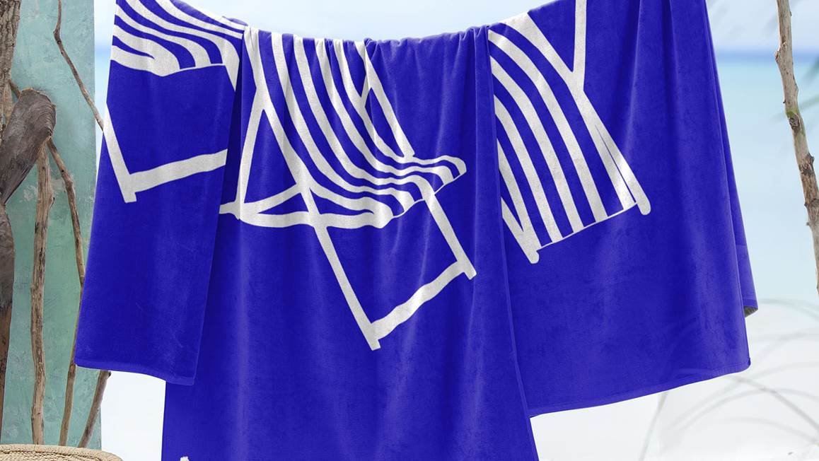 Seahorse Take a Seat serviette de plage