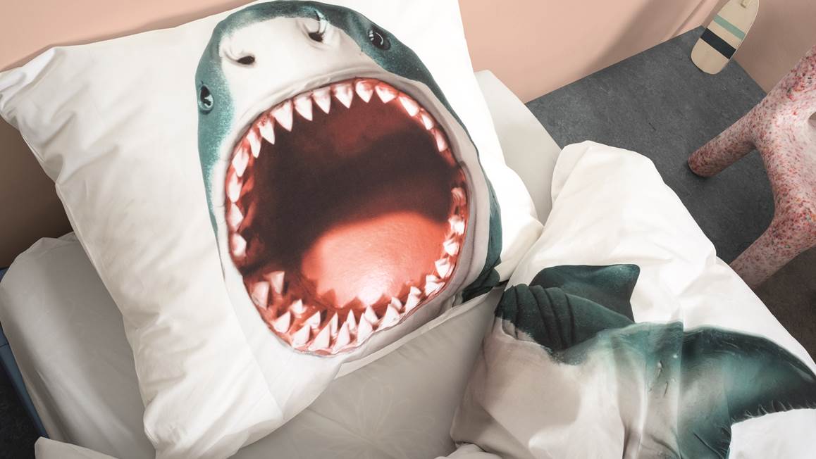 SNURK Shark housse de couette