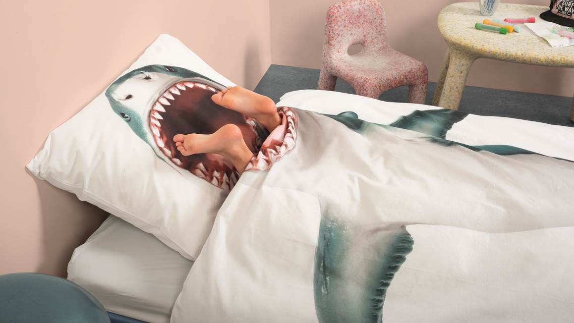 SNURK Shark housse de couette