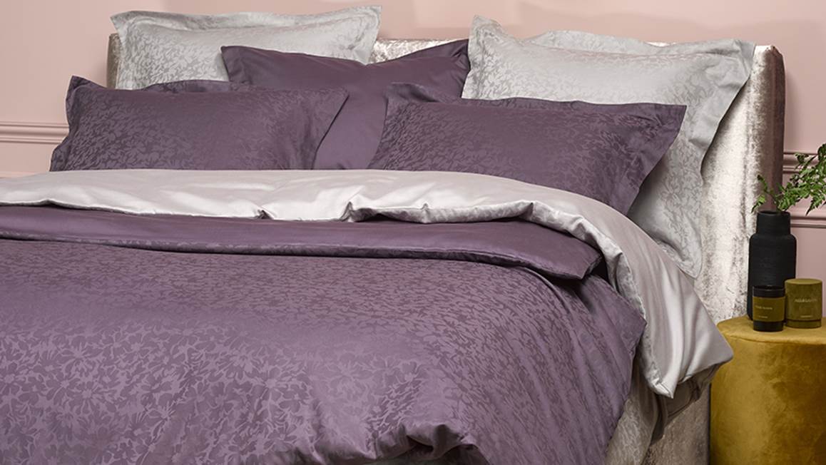 De Witte Lietaer Azalea Housse De Couette Prune Smulderstextiles Be