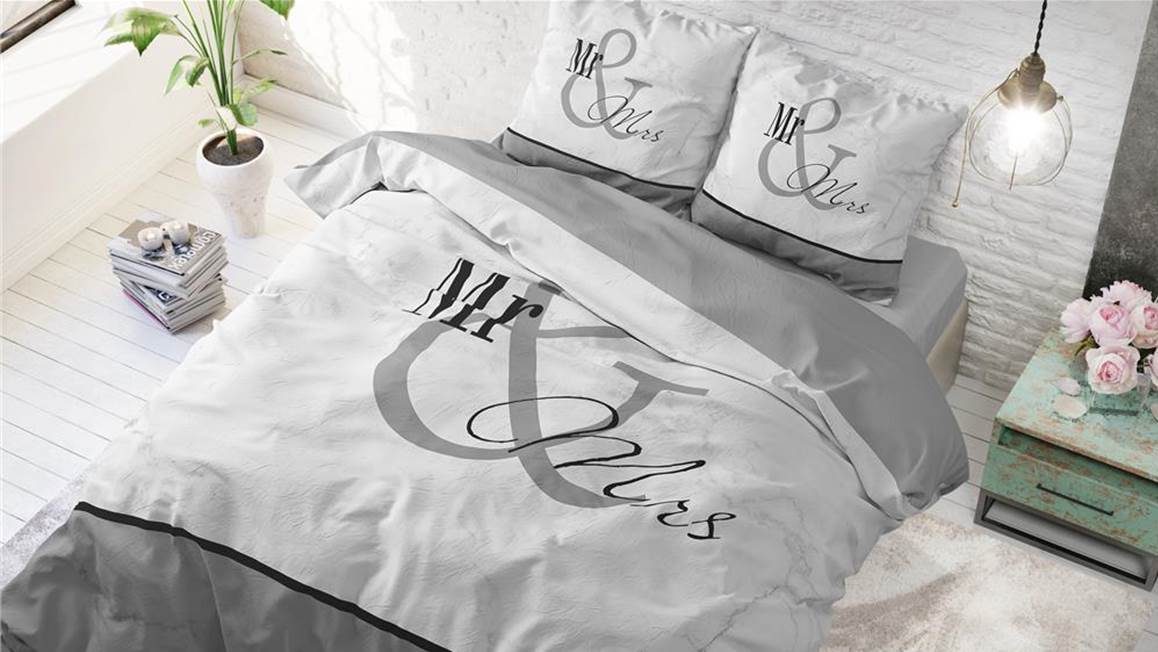 Dreamhouse Mr and Mrs housse de couette