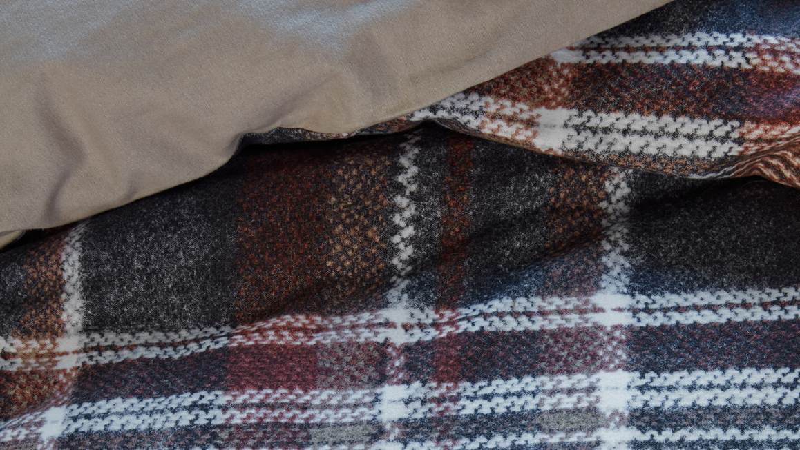 Rivièra Maison Tartan Tweed housse de couette en flanelle