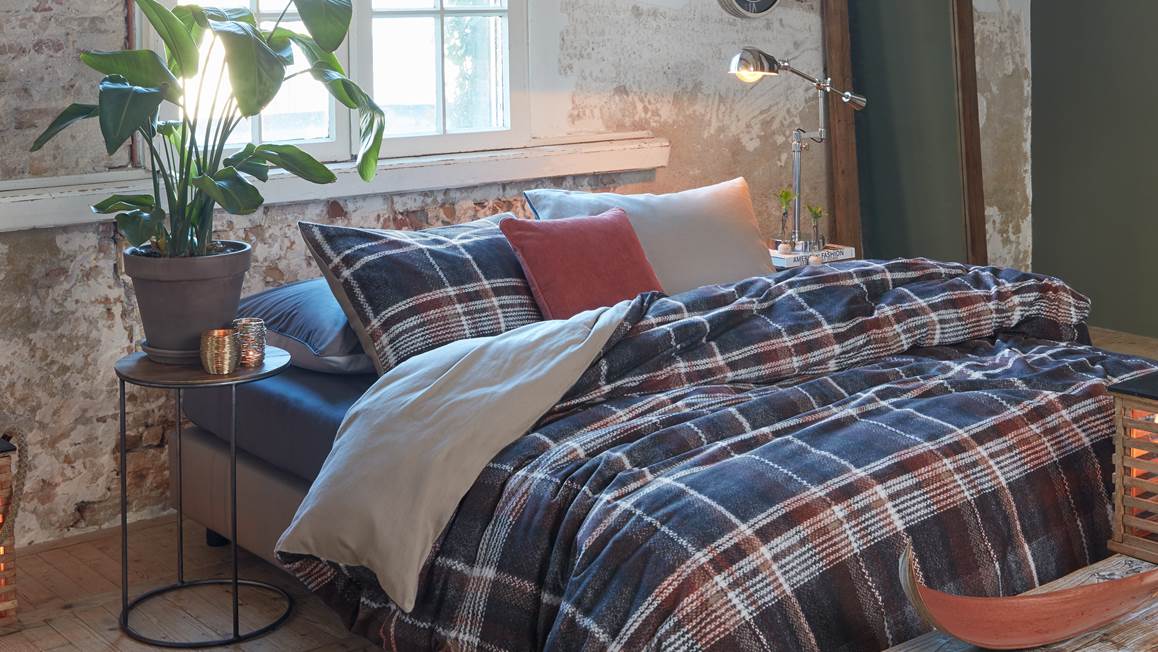 Rivièra Maison Tartan Tweed housse de couette en flanelle