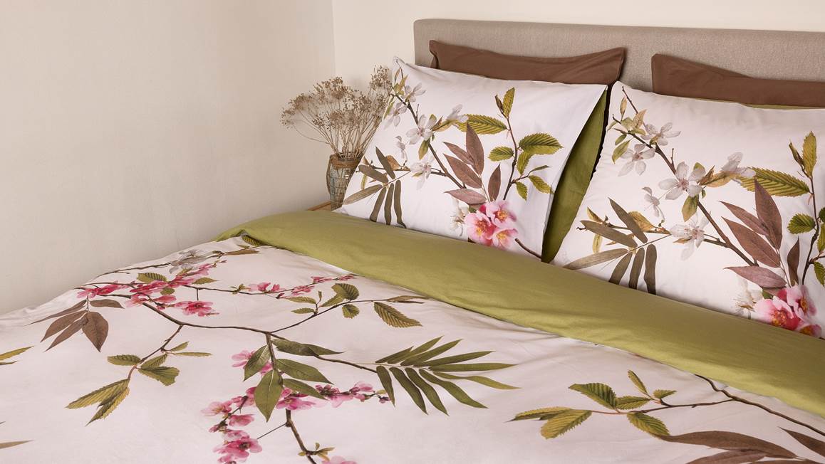 Snoozing Branche fleurie housse de couette