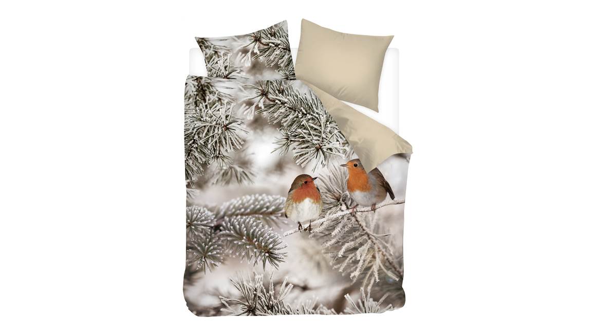 Snoozing Pine housse de couette en flanelle