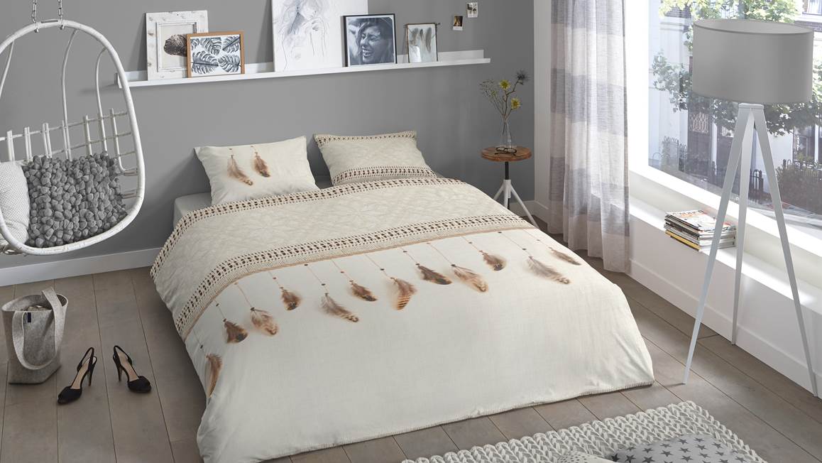 Good Morning Bibi housse de couette en flanelle