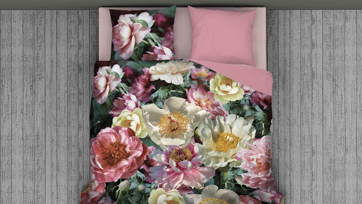 Snoozing Flower Garden housse de couette