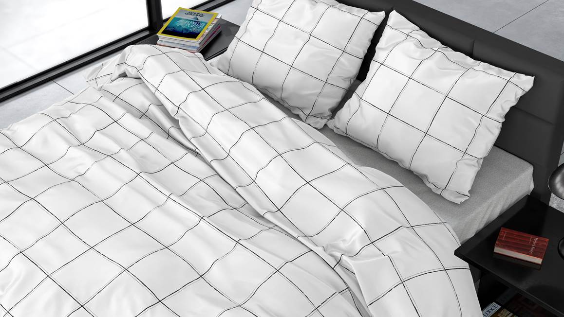 Dreamhouse Deep Check housse de couette