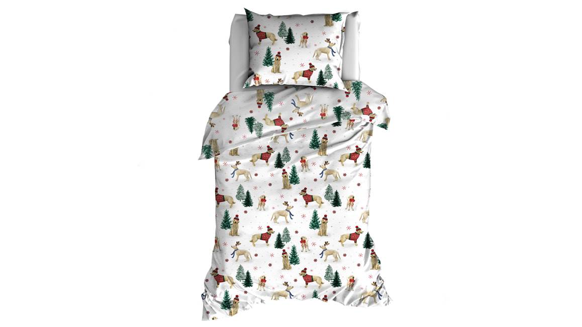 Romanette Hazel housse de couette en flanelle