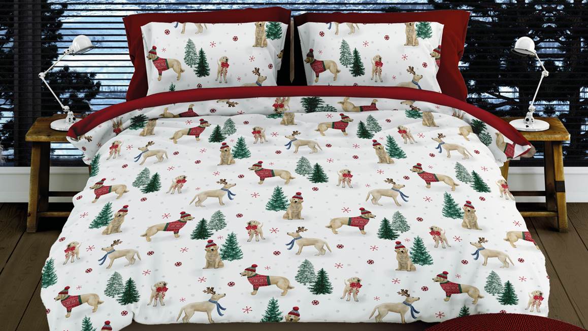 Romanette Hazel housse de couette en flanelle