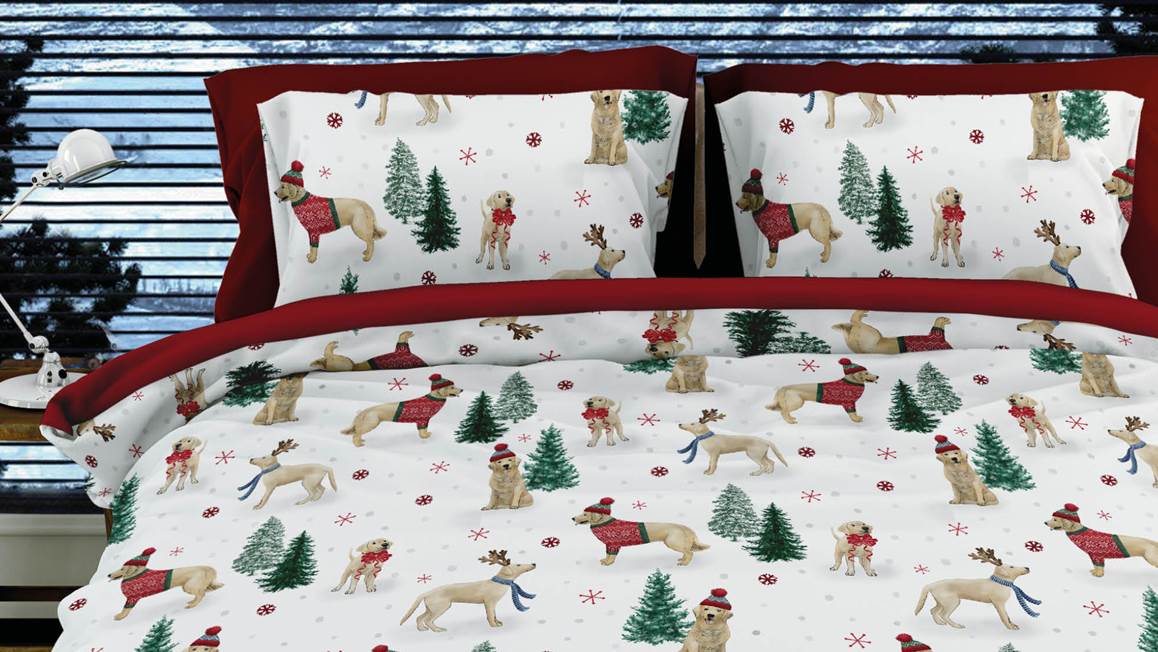 Romanette Hazel housse de couette en flanelle