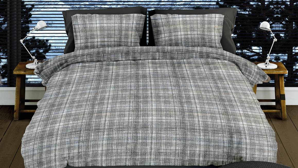 Romanette Highlands housse de couette en flanelle