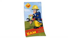 Sam le Pompier serviette de plage