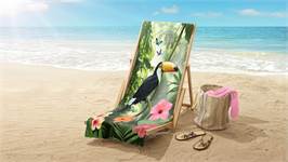 Good Morning Tropical serviette de plage