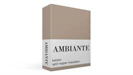 Ambiante Cotton Uni drap-housse surmatelas TR coton 57 fils