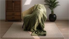 Unique Living Ezra plaid polaire