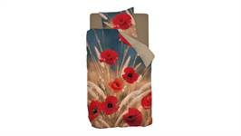 Snoozing Flower Grass housse de couette en flanelle